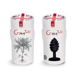 G-Vibe - Gplug Twist Avec Vibration Noir